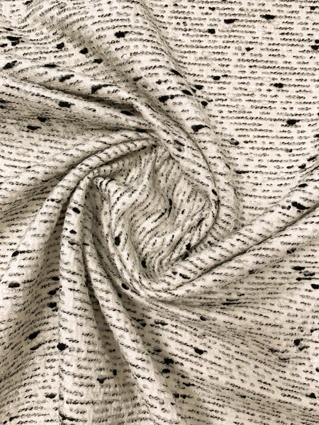 Black Novelty Tweed main image 1