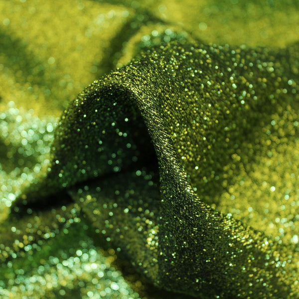 Green Metallic Lamé Fabrics & Fabrics