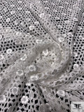 Swiss Sweet Floral Guipure Lace - Light Ivory