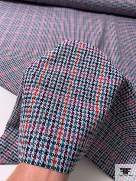 マーガレットハウエル \"WINDOW PANE CHECK WOOL\" (L) MARGARET HOWELL（マーガレットハウエル）の「WINDOW PANE CHECK WOOL