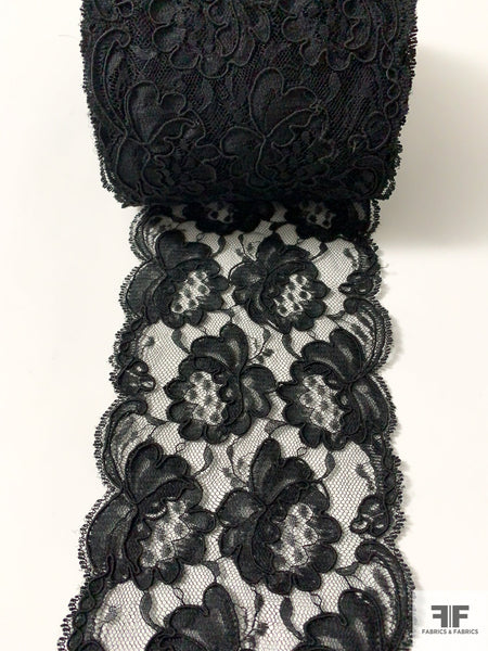 Buy Black Lace Trim. Many designs to select.