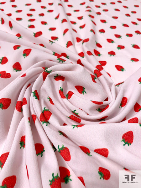 Strawberry Red Hand-dyed 100% Organic Cotton Velvet Fabric – fiddlestix  designs