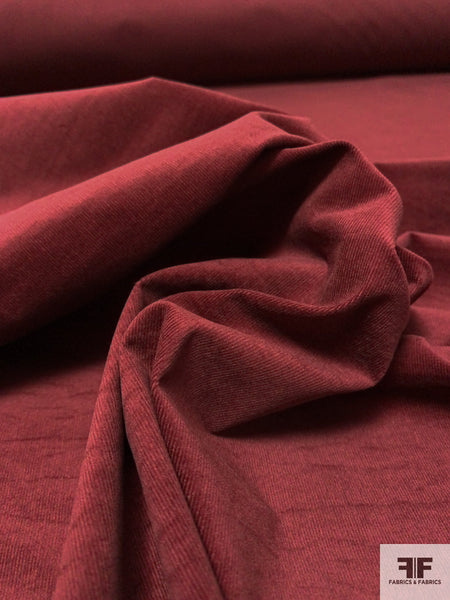 Red 16 Wale Stretch Corduroy Fabric – Fabric Depot