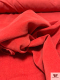Solid Pinwale Stretch Cotton Corduroy - Strawberry Red