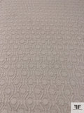 Lightly Textured Silk-Rayon Clip Chiffon - Linen Hex