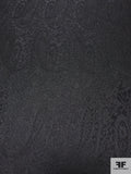 Paisley Pattern Brocade - Black