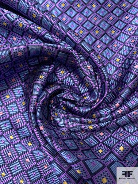 Soimoi Silk Purple Fabric - by The Yard - 44 Inch Wide - Batik Tie & Dye -  Batik Bloom: Artistic Patterns in Tie & Dye Printed Fabric