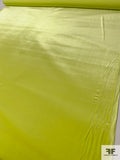 Solid Stretch Velvet - Chartreuse