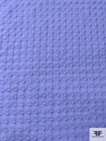 Lela Rose Dot Grid Embroidered Cotton Lawn - Periwinkle