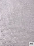 Made in Spain Circles Embroidered Eyelet Cotton Voile - White