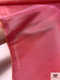 Italian Glossy Silk Blend Lightweight Mikado Satin - Watermelon Pink