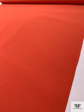 Solid Stretch Polyester Matte Jersey - Tiger Orange