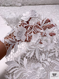 Pamella Roland Floral Guipure Lace - Off-White