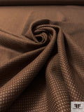 Timeless Wool Suiting - Caramel Brown / Beige