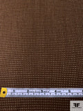Timeless Wool Suiting - Caramel Brown / Beige