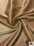 Italian Twill-Weave Lamé Suiting - Pearlized Tan