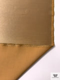 Italian Twill-Weave Lamé Suiting - Pearlized Tan