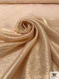 Italian Glam Silk Lamé - Glam Gold