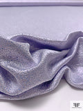 Italian Speckled Lamé-Brocade - Lilac / Periwinkle / Silver