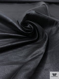 Made in Switzerland Jacob Schlaepfer Pebble-Look Metallic Satin - Black