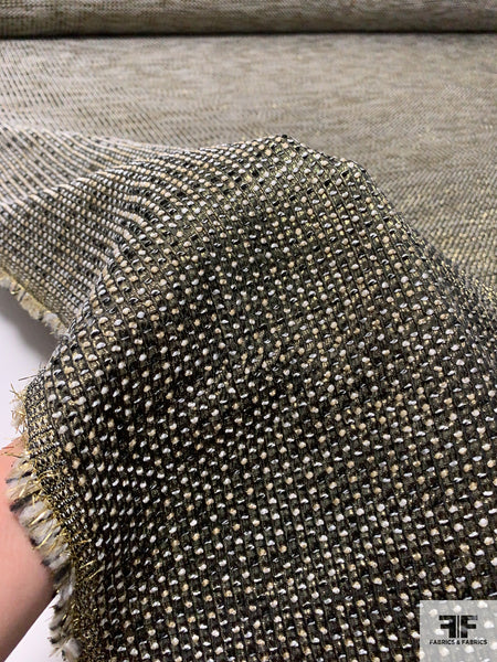 Black/Gold Novelty Tweed main image 1