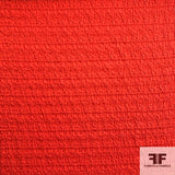 Popcorn Cotton Novelty Knit - Red