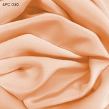 4 Ply Silk Crepe - Nude Orange - Fabrics & Fabrics NY