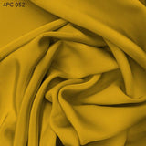 4 Ply Silk Crepe - Mustard Gold - Fabrics & Fabrics NY