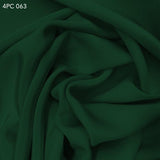 4 Ply Silk Crepe - Hunter Green - Fabrics & Fabrics NY