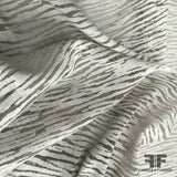 Semi Sheer Lightweight Cotton Jersey Knit - Light Grey