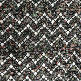 Novelty Open Knit Chevron Zig Zag Wool - Grey/Multicolor - Fabrics & Fabrics