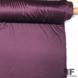 Wool Coating - Grape Purple