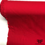Italian Stretch Rayon Nylon Ponte Knit - Red