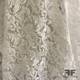 French Corded Lace with Small Scallops - Off-White