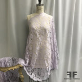 French Chantilly Lace - Light Lavender