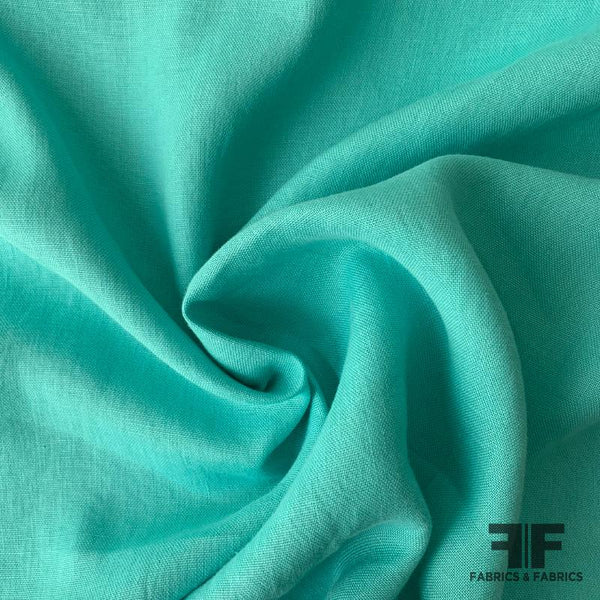 Seafoam Medium Weight Linen Fabric