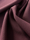 Italian Quality Double Wool Crepe - Plum Purple