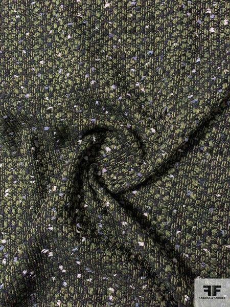 Italy TWEED Boucle Fabric by the yard/Designer FABRIC Boucle 350 gr Pastel on sale Colors /Fabric Tweed Made in Italy/Tweed for Dresses Jacket Skirt