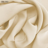 Sand Colored Silk Crepe Back Satin  - Fabrics & Fabrics