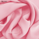 Silk Crepe Back Satin - Flamingo Pink