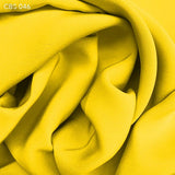 Silk Crepe Back Satin - Blazing Yellow