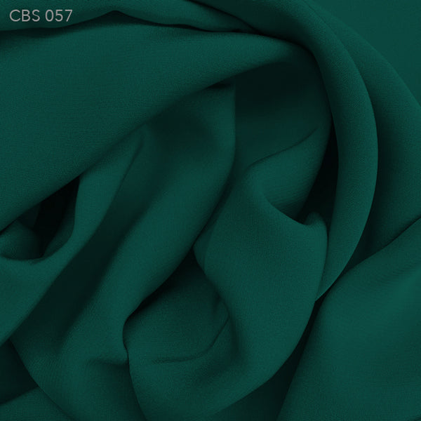 40 yds Satin Fabric Roll - Emerald Green