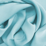 Silk Crepe Back Satin - Seafoam Blue