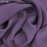 Silk Crepe Back Satin - Dusty Lavender
