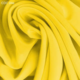 Silk Crepe de Chine - Blazing Yellow