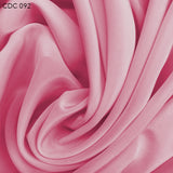 Silk Crepe de Chine - Bubblegum Pink - Fabrics & Fabrics