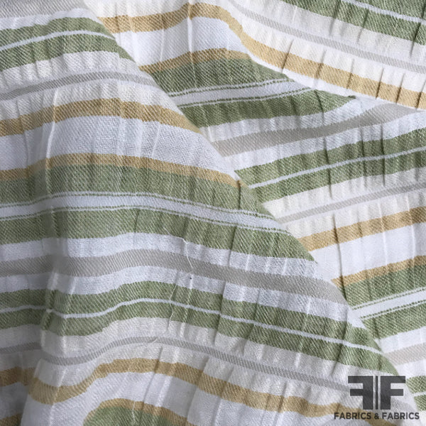 Multicolor Striped Linen - Fabrics & Fabrics Multicolor Striped Linen - Fabrics & Fabrics