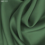 Peapod Green Satin Faced Organza - Fabrics & Fabrics