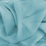 Silk Chiffon - Seafoam Blue