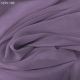 Silk Chiffon - Dusty Lavender